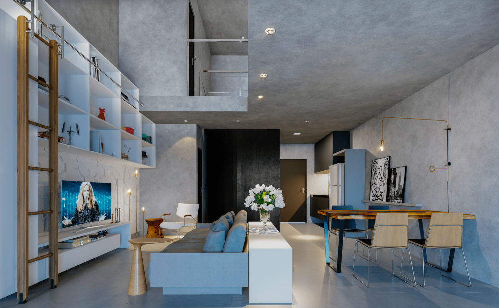 Liv Residence – Sala duplex